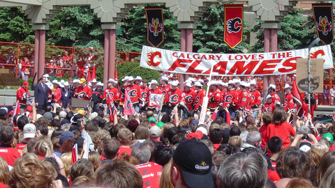 Calgary Flames 2004 Playoff Run C of Red