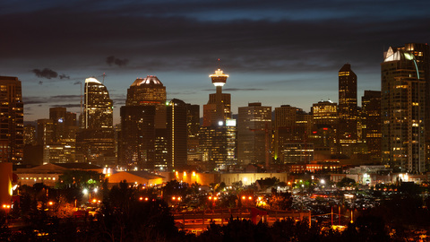 Calgary Tower Skyline